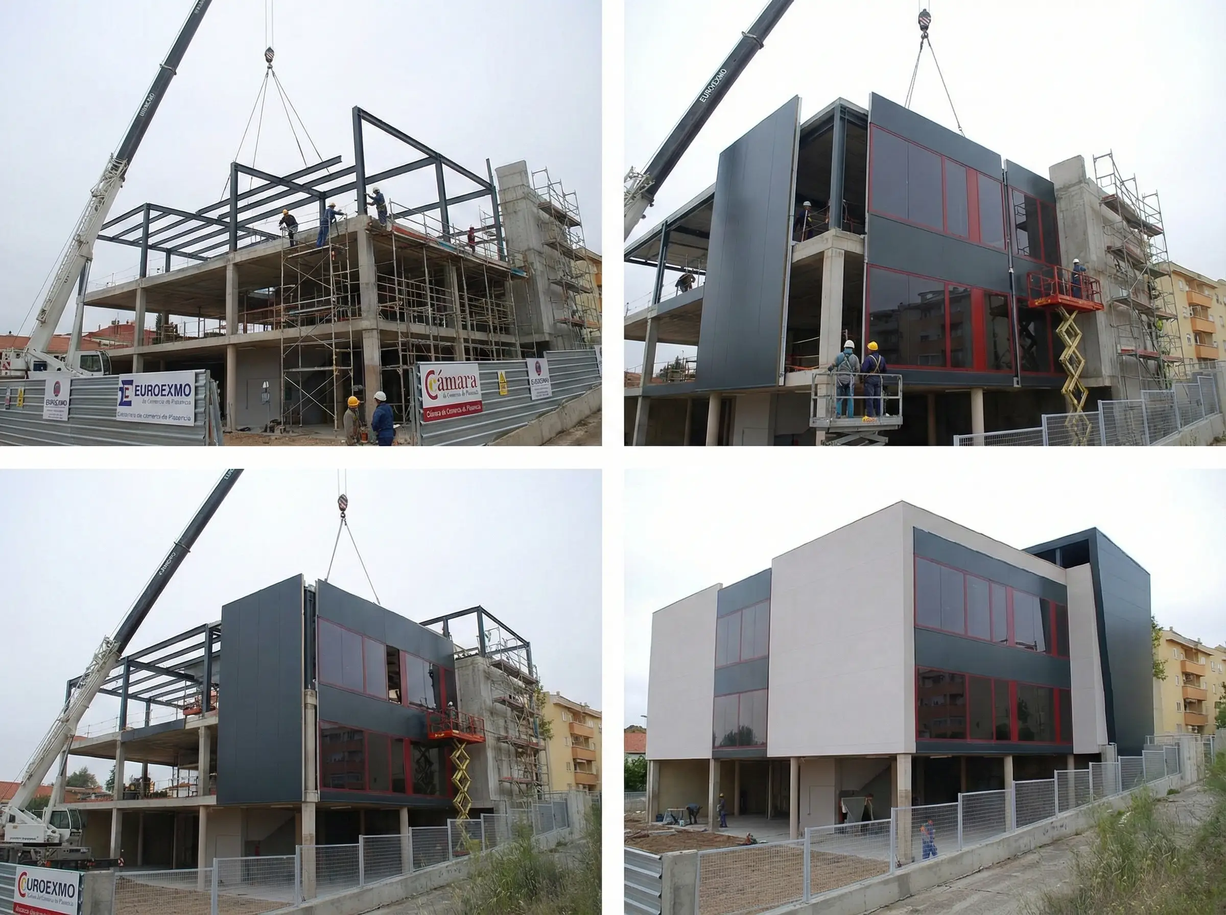 Cámara de Comercio de Plasencia - Estructura y acabado por EUROEXMO